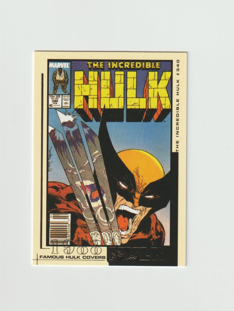 2003 Hulk Film and Comic Series Famous Hulk Covers #FC30 The Incredible Hulk #340