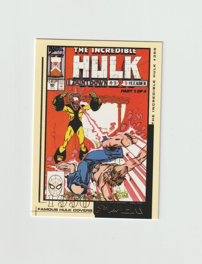 2003 Hulk Film and Comic Series Famous Hulk Covers #FC32 The Incredible Hulk #366