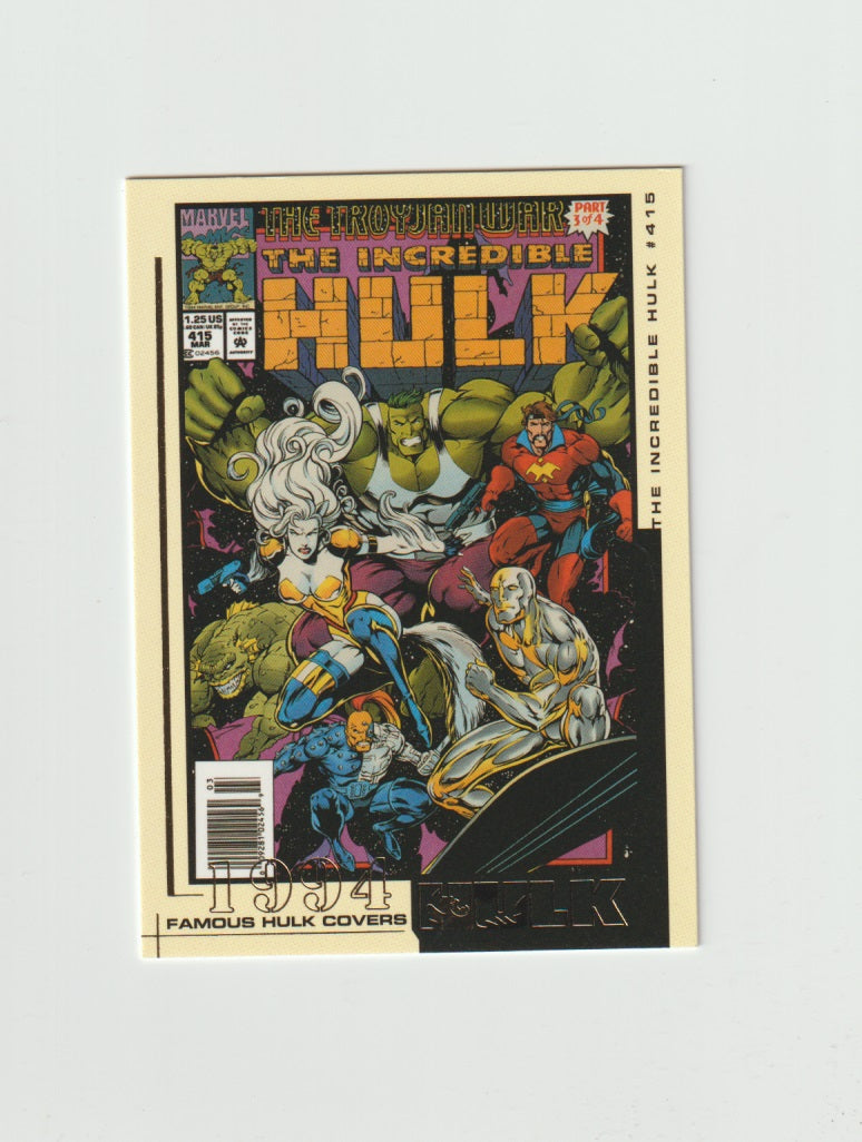 2003 Hulk Film and Comic Series Famous Hulk Covers #FC37 The Incredible Hulk #415