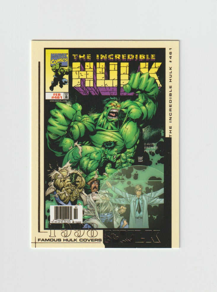 2003 Hulk Film and Comic Series Famous Hulk Covers #FC41 The Incredible Hulk #461