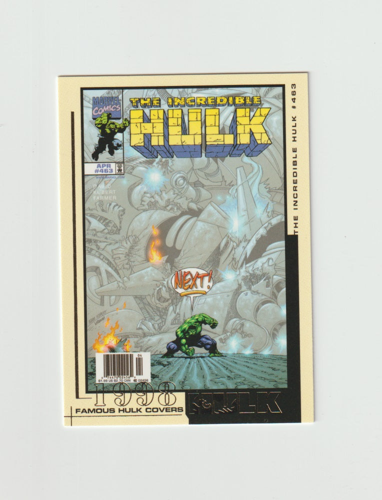 2003 Hulk Film and Comic Series Famous Hulk Covers #FC42 The Incredible Hulk #463