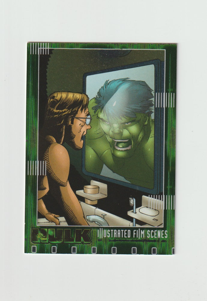 2003 Hulk Film and Comic Series Illustrated Film Scenes #IF03 Alter Ego