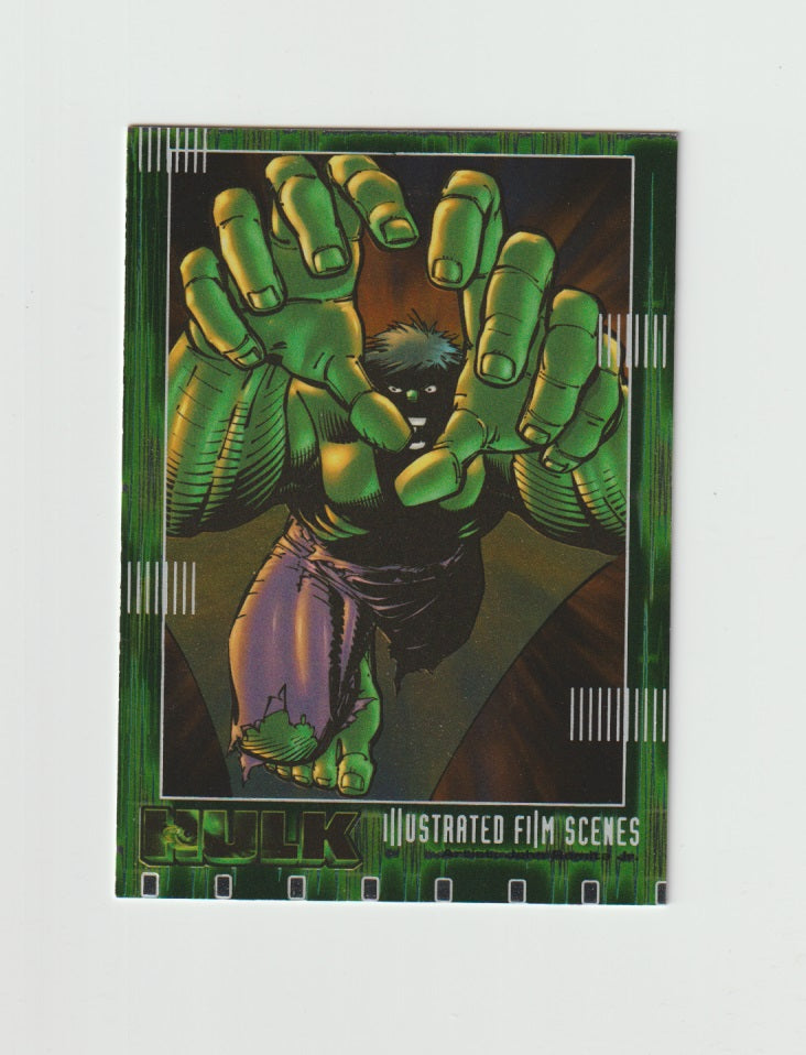 2003 Hulk Film and Comic Series Illustrated Film Scenes #IF06 Airborne