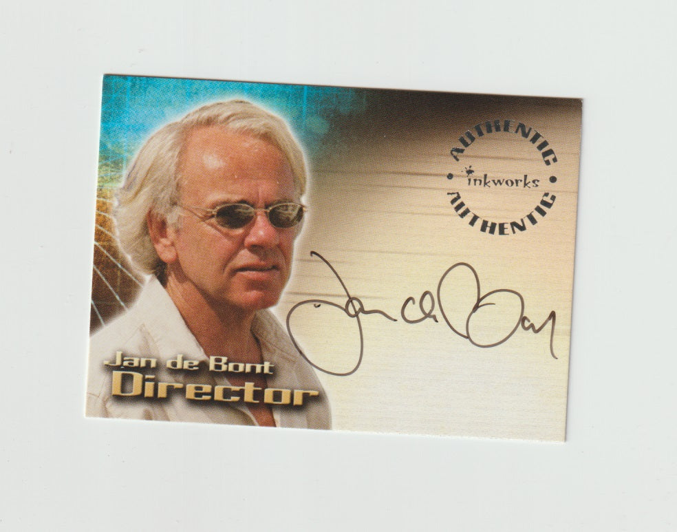 2003 Lara Croft Tomb Raider The Cradle of Life Autographs #A6 Jan de Bont Director