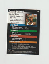 Load image into Gallery viewer, 2003 NetPro #100 Serena Williams
