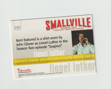 Load image into Gallery viewer, 2003 Smallville Season 2  Pieceworks #PW7 John Glover as Lionel Luther
