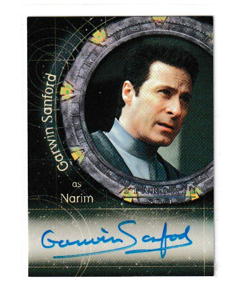 2003 Stargate SG-1 S5 #A22 Garwin Sanford as Narim Autograph