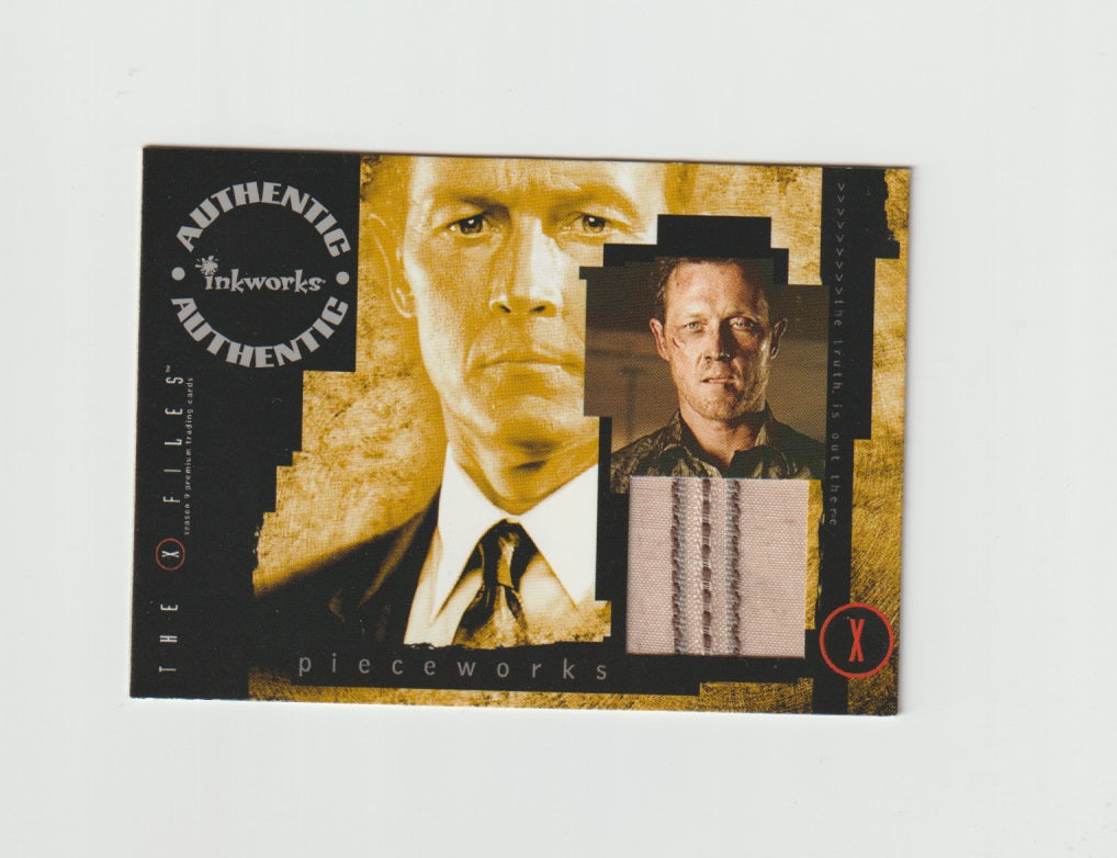 2003 X-Files Seasons 9 Pieceworks #PW2 Doggett's Shirt