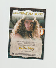 Load image into Gallery viewer, 2003 Xena Warrior Princess Autographs #A42 Colin Moy as Phantes
