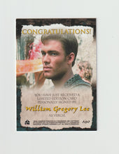 Load image into Gallery viewer, 2003 Xena Warrior Princess Autographs #A50 William Gregory Lee as Virgil
