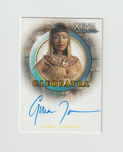 Load image into Gallery viewer, 2003 Xena Warrior Princess Autographs #A51 Gina Torres as Cleopatra
