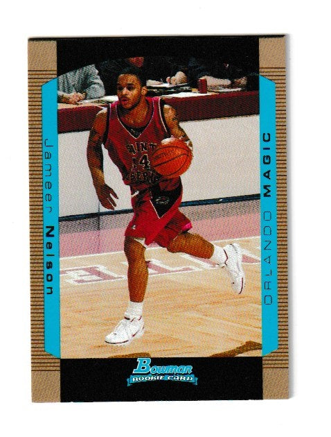 2004-05 Bowman Rookie Card #124 Jameer Nelson