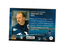 Load image into Gallery viewer, 2004-05 Pacific Jerseys #40 Mats Sundin

