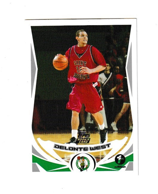 2004-05 Topps First Edition Rookie Card #244 Delonte West