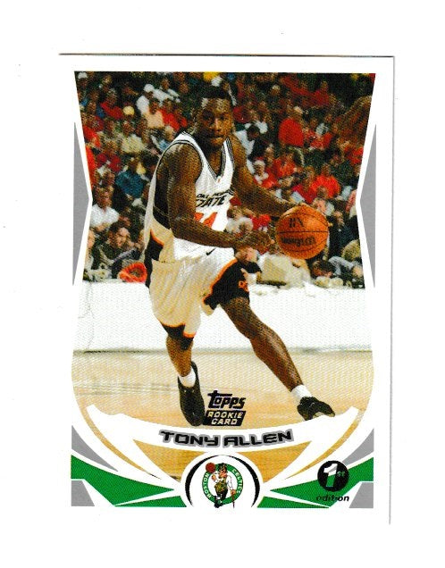 2004-05 Topps First Edition Rookie Card #245 Tony Allen