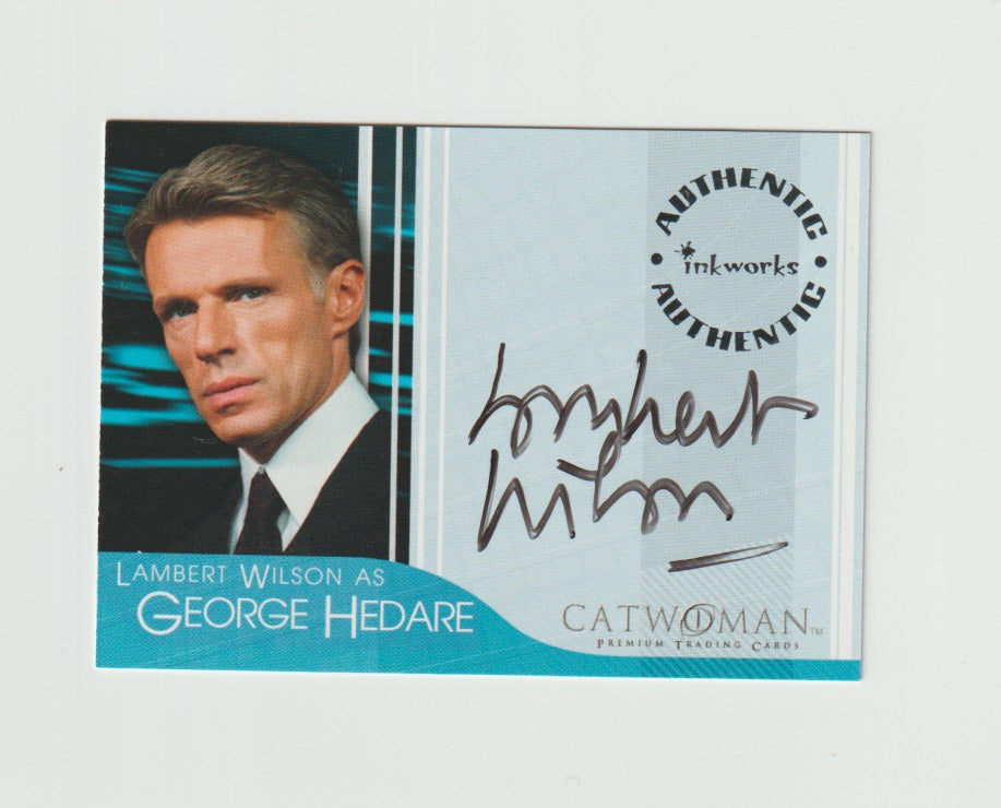 2004 Catwoman Autographs #A-1 Lambert Wilson as George Hedare