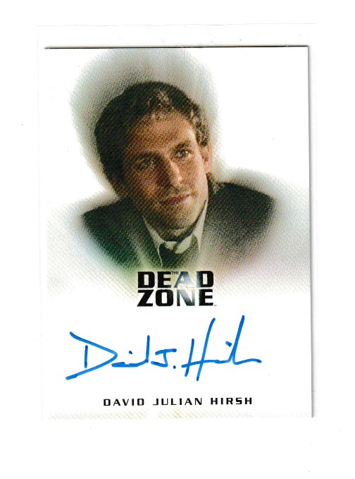 2004 Dead Zone S1 David Julian Hirsh as Thomas Berke Autograph