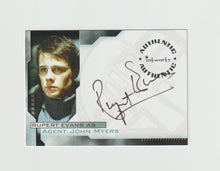 Load image into Gallery viewer, 2004 Hellboy Autographs #A7 Rupert Evans as Agent John Myers
