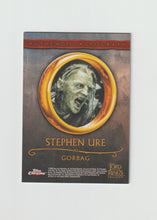 Load image into Gallery viewer, 2004 Lord of the Rings Trilogy Chrome Autographs Stephen Ure as Gorbag
