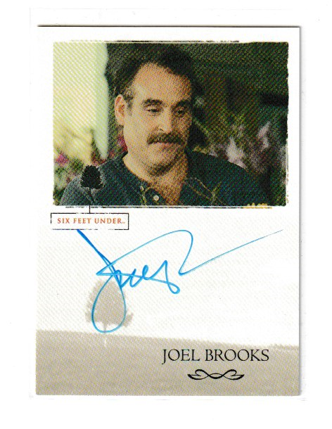 2004 Six Feet Under S 1 & 2 Joel Brooks as Robbie Autograph