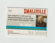 Load image into Gallery viewer, 2004 Smallville Season 3 Pieceworks #PW7 Michael Rosenbaum as Lex Luthor
