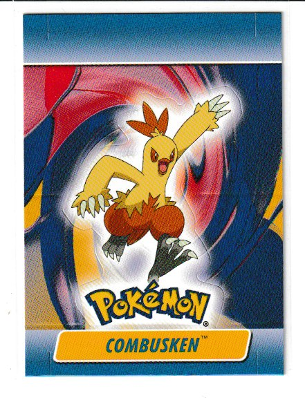 2004 Topps Pokemon Advanced Challenge #3 of 10 Combusken Pop Ups