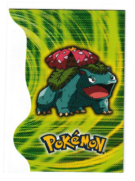 2004 Topps Pokemon Advanced Challenge #3 of 18 Venusaur Embossed Evolution