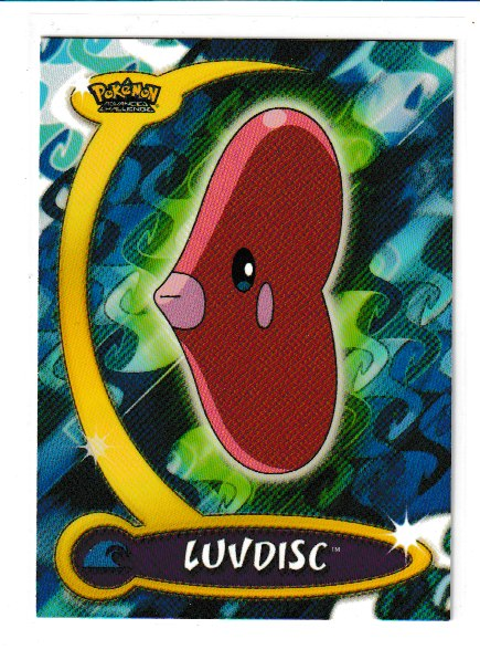 2004 Topps Pokemon Advanced Challenge #41 Luvdisc