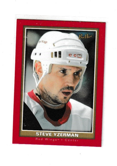 2005-06 Beehive Red #31 Steve Yzerman