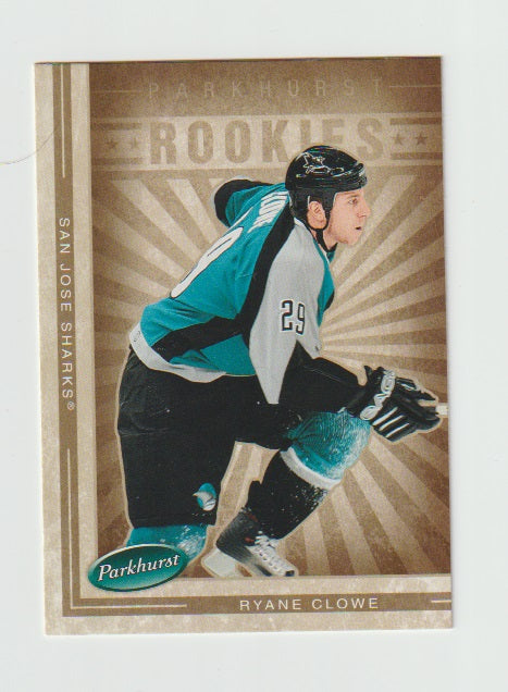 2005-06 Parkhurst Rookies #661 Ryane Clowe