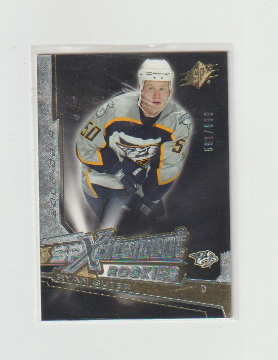 2005-06 SPx Xcitement Rookies #XR-RS Ryan Suter