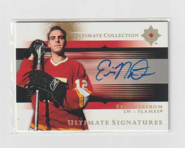 2005-06 Ultimate Collection Ultimate Signatures #US-EN Eric Nystrom