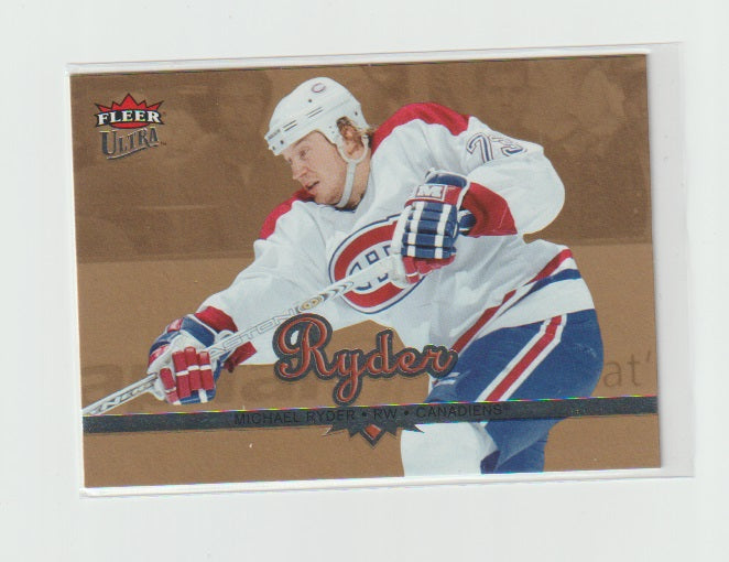 2005-06 Ultra Gold #107 Michael Ryder