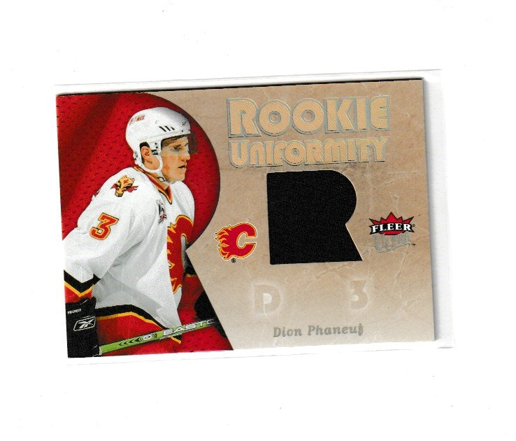 2005-06 Ultra Rookie Uniformity Jerseys #RU-DP Dion Phaneuf