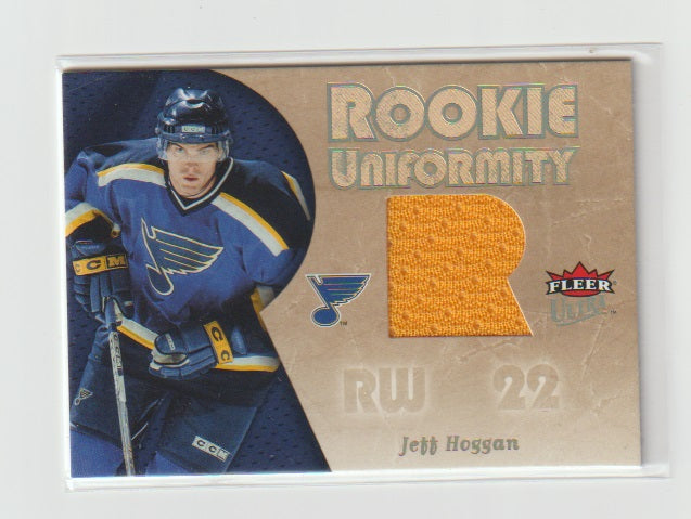 2005-06 Ultra Rookie Uniformity Jerseys #RU-HO Jeff Hoggan