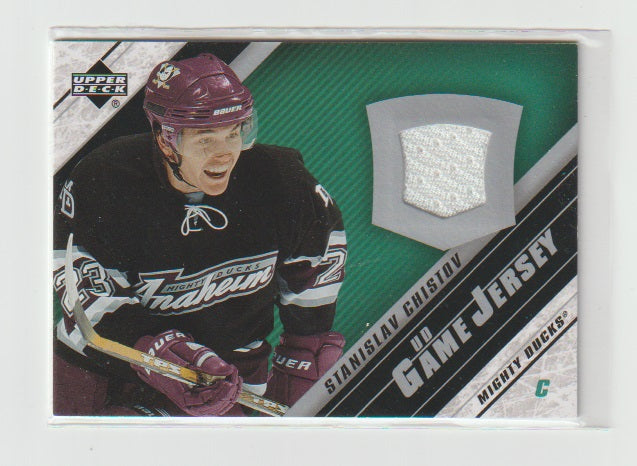 2005-06 Upper Deck Game Jerseys #J-SC Stanislav Chistov