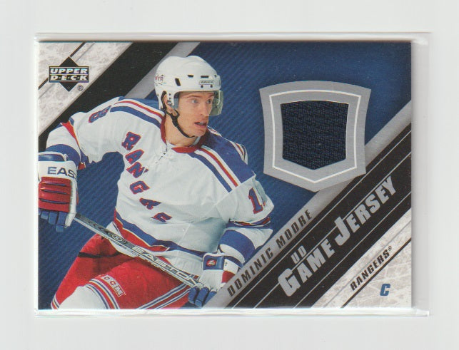 2005-06 Upper Deck Game Jerseys #J2-DM Dominic Moore