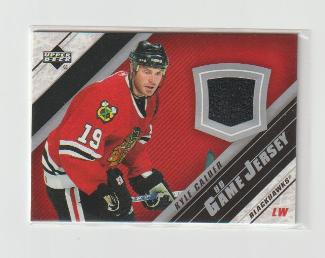 2005-06 Upper Deck Game Jerseys #J2-KC Kyle Calder