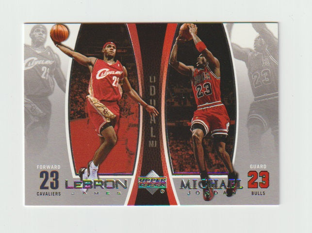 2005-06 Upper Deck Michael Jordan/LeBron James #LJMJ9 Michael Jordan