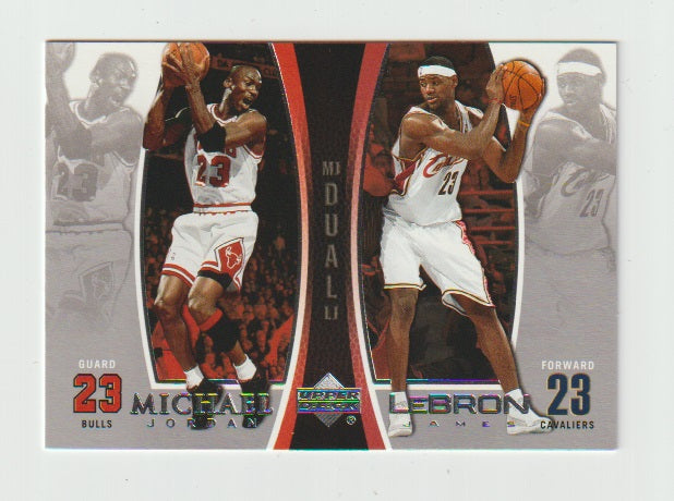 2005-06 Upper Deck Michael Jordan/LeBron James #LJMJ4 Michael Jordan
