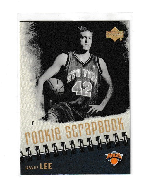 2005-06 Upper Deck Rookie Scrapbook #RS9 David Lee