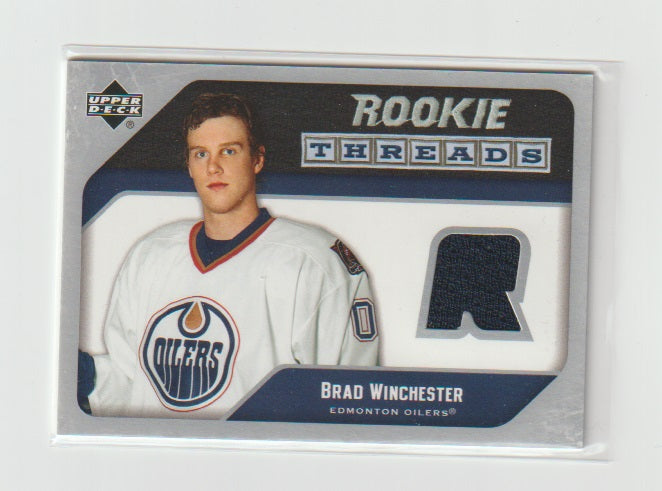 2005-06 Upper Deck Rookie Threads #RT-BW Brad Winchester