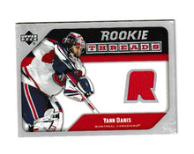 Load image into Gallery viewer, 2005-06 Upper Deck Rookie Threads #RT-YD Yann Danis
