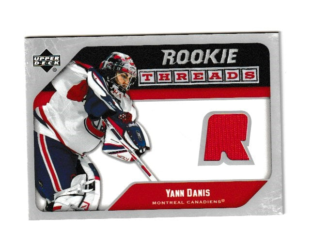 2005-06 Upper Deck Rookie Threads #RT-YD Yann Danis