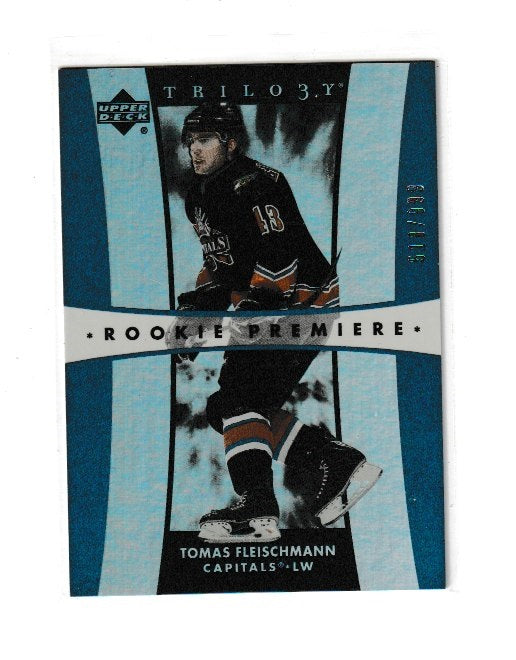 2005-06 Upper Deck Trilogy Rookie Premieres #316 Tomas Fleischmann