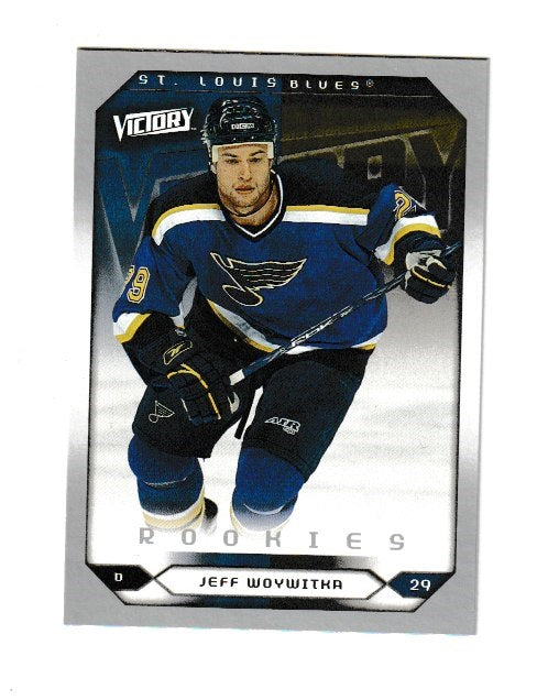 2005-06 Upper Deck Victory Rookie #257 Jeff Woywitka