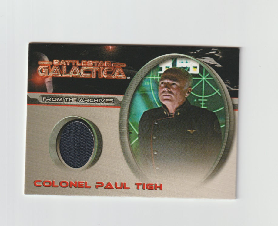 2005 Battlestar Galactica Premiere From The Archives Costumes #CC8 Colonel Paul Tigh