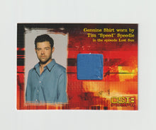 Load image into Gallery viewer, 2005 CSI Miami Series 2 Costumes S2 #CSIMS2-C2 Tim Speedle played by Rory Cochrane
