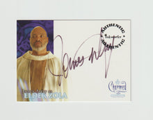 Load image into Gallery viewer, 2005 Charmed Conversations Autographs #A-7 James Avery as Elder Zola
