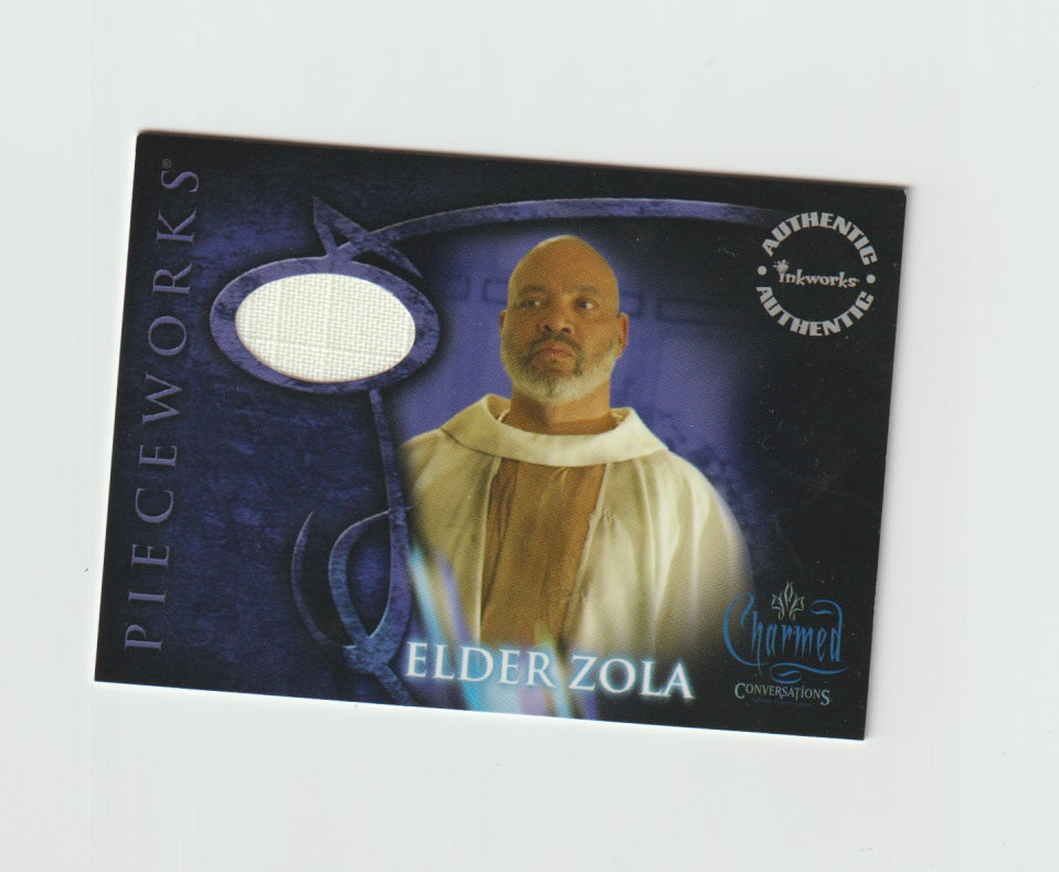 2005 Charmed Conversations Pieceworks #PWCC6 James Avery as Elder Zola